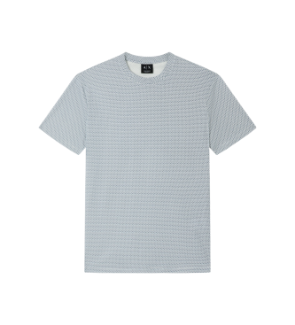 A|X Armani Exchange para hombre. XM002511AF10356F1171 Camiseta Crew azul (XL), Casual, Algodón, Manga corta
