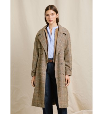 Pepe Jeans para mujer. PL4024371 Gabardina Tulsa beige (S), Casual, Poliéster