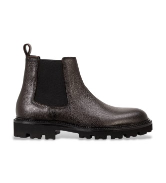 BOSS para hombre. 50552573 Botines de Piel Julyo Cheb marrón