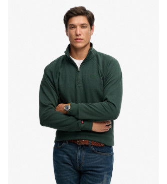 Superdry para hombre. M2014309A Jersey Essential Logo Raglan Henley verde (XXL), Casual, Viscosa