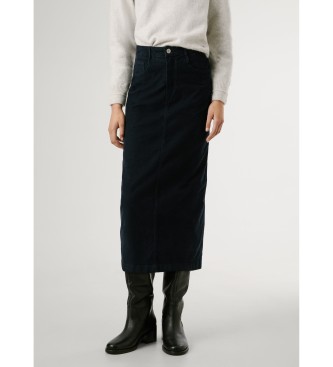 Pepe Jeans para mujer. PL9011885 Falda Sunny Midi negro (S), Casual, Algodón