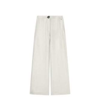 A|X Armani Exchange para mujer. XW001982AF21530U6275 Pantalón Sarga beige (S), Casual, Lino