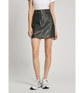 Pepe Jeans para mujer. PL901145 Falda Angy negro (S), Casual, Poliéster