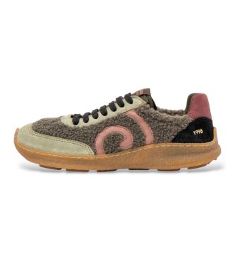 El Naturalista para mujer. 25435B1FE005_0G3 Zapatillas N5435B verde bosque (36), Tela, Plano, Cordones, Casual, Multicolor