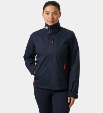Helly Hansen para mujer. 34449 Chaqueta Crew 2.0 marino (3XL)
