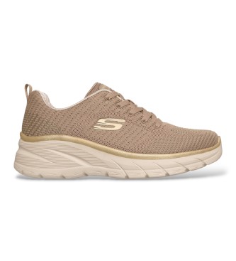 Skechers para mujer. 150384 Zapatillas Slip-Ins: Fashion Fit 2.0 - Moonlight Glow marrón (36), Tela, Plano, 3 a 5cm, Cordones, Casual, Taupe