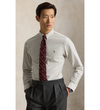 Polo Ralph Lauren Camisa oxford de rayas Custom Fit
