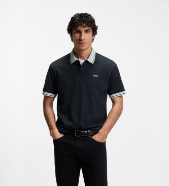 BOSS para hombre. 50561815 Polo Blocks marino