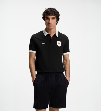 BOSS para hombre. 50559263 Polo Paddy negro