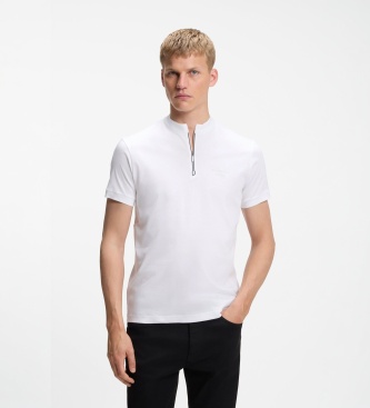 BOSS para hombre. 50559790 Polo Spirit70 QZ blanco