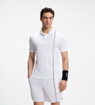 BOSS para hombre. 50563363 Polo Game 3 blanco