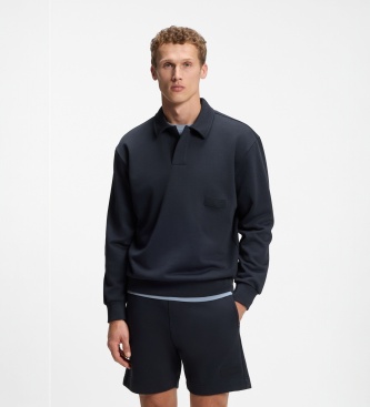 Boss Relaxed-fit polo sweatshirt in French Terry herr – bild 6
