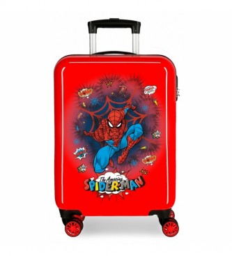Joumma Bags para mujer/niña. 2071721 Maleta de Cabina Spiderman Pop rígida rojo -38x55x20cm- (OSFA), Casual, ABS/Policarbonato, moda infanti