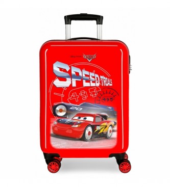 Joumma Bags para niño. 4031721 Maleta de Cabina Cars Speed Trails rígida rojo -38x55x20cm- (OSFA), ABS/Policarbonato, moda infantil, Joumma