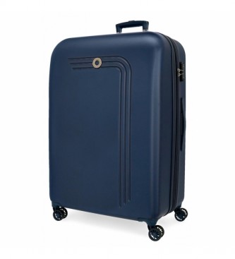 Movom unisex. 5999362 Maleta Grande Riga Rígida Azul Marino -56X80X29Cm- (OSFA), Casual, ABS/Policarbonato, Movom outlet 2024.