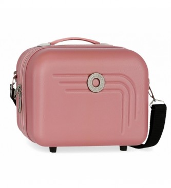 Movom para mujer. 5993965 Neceser Riga ABS Adaptable rosa -29x21x15cm- (OSFA), Casual, ABS/Policarbonato, Movom outlet 2024.