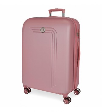 Movom unisex. 5999265 Maleta Mediana Riga Rígida rosa -49x70x27cm- (OSFA), Casual, Sintético, ABS/Policarbonato, Mediano, Movom outlet 2024.