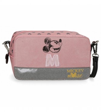 Joumma Bags. Bandolera Mickey The Blogger PequeÃ±a rosa -19,5x11,5x7,5