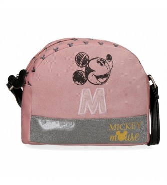 Joumma Bags. Mickey O Blogger saco de ombro rosa -20,5 x16,5x6cm