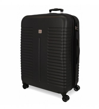 Roll Road unisex. 5089321 Maleta Grande India rígida negro -55x80x29cm- (OSFA), Casual, ABS/Policarbonato, Roll Road outlet 2024.