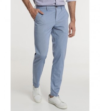 Bendorff para homem. CalÃ§as Blue Oxford Chino Trousers Bendorff