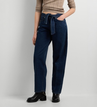 Jeans Bow Balloon Belt
