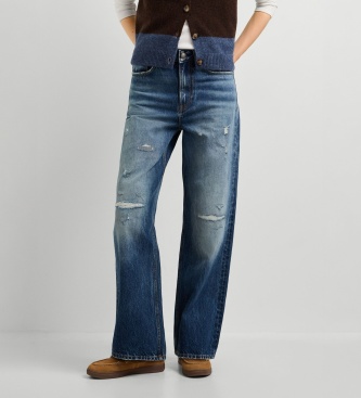 Jeans Straight Lexa Repair