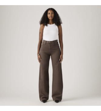 Levi's Jeans Ribcage Wide Leg marrón