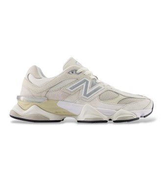 New Balance Unisex. U9060V1 Sneaker 9060 Bianca (38), Beige, Tessuto, Basso, Stringhe, Casual