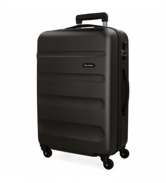 Roll Road unisex. 5849260 Maleta Mediana Rígida 65cm Flex Negro (OSFA), Casual, Sintético, Mediano, Roll Road outlet 2024.