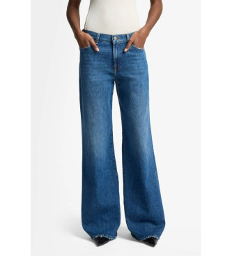 7 For All Mankind para mujer. 7UG20C65EPR Jeans Explorer azul (30), Casual, Algodón