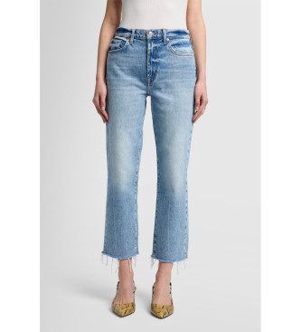 7 For All Mankind para mujer. 7U647C10OD2 Jeans Logan Stovepipe azul (30), Casual, Algodón