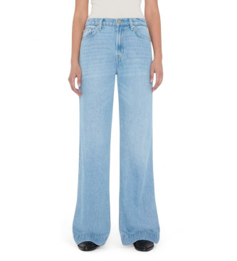 7 For All Mankind para mujer. 7U638C86TDS Jeans Modern Dojo azul (25), Casual, Lyocell