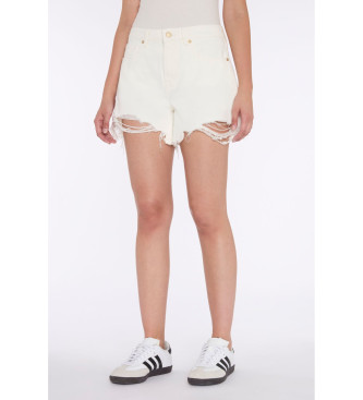 7 For All Mankind para mujer. 7U668597MLY Shorts Monroe Long beige (27), Casual, Algodón