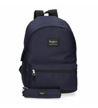 Pepe Jeans para criança. Pepe Jeans Aris Mochila Navy Blue Case -31x44