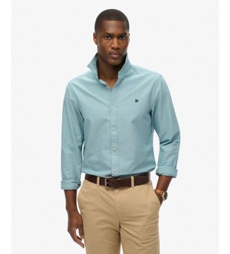 Superdry Camisa Classic Oxford azul