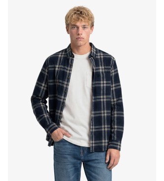 Superdry Camisa Cotton Lumberjack marino