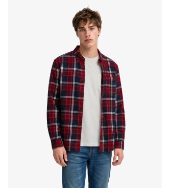 Superdry Camisa Cotton Lumberjack rojo