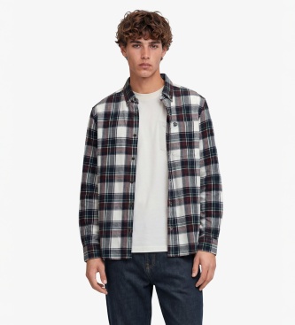 Superdry para hombre. M4011197A Camisa Cotton Lumberjack multicolor (L), Casual, Algodón, Manga larga