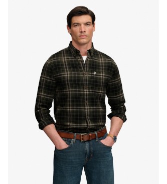 Superdry Camisa Cotton Lumberjack verde