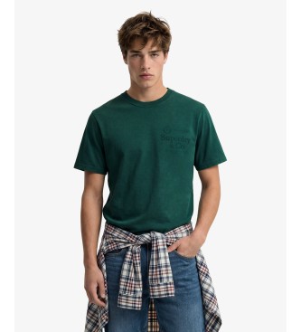 Superdry Camiseta 1954 Company Corte Relajado verde