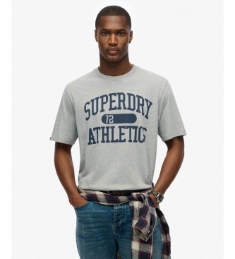 Superdry Camiseta Athletic Essential gris