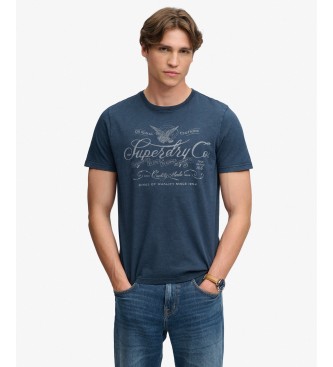 Superdry Camiseta Mercantile marino