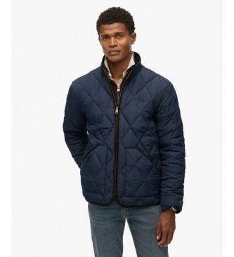 Superdry Chaqueta acolchada Quilted Estate Liner azul marino