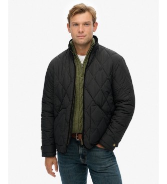Superdry Chaqueta acolchada Quilted Estate Liner negro