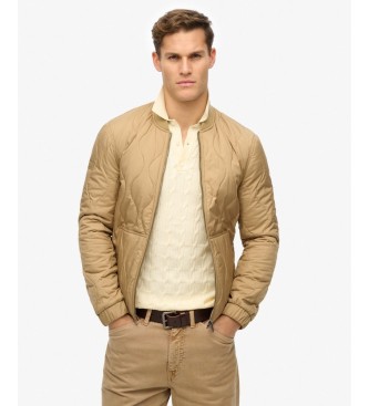 Superdry Chaqueta acolchada Surplus Quilted Liner marrón