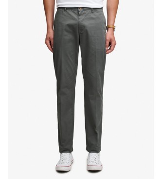 Superdry Pantalón Chino Premium Regular verde