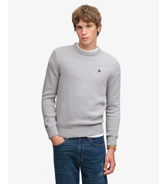 Superdry Jersey Preppy Cotton gris