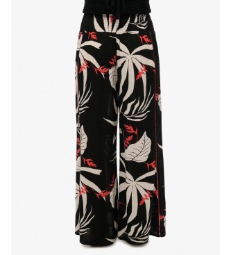 Superdry Pantalón Beach negro