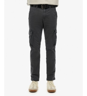 Superdry Pantalón Cargo Core negro